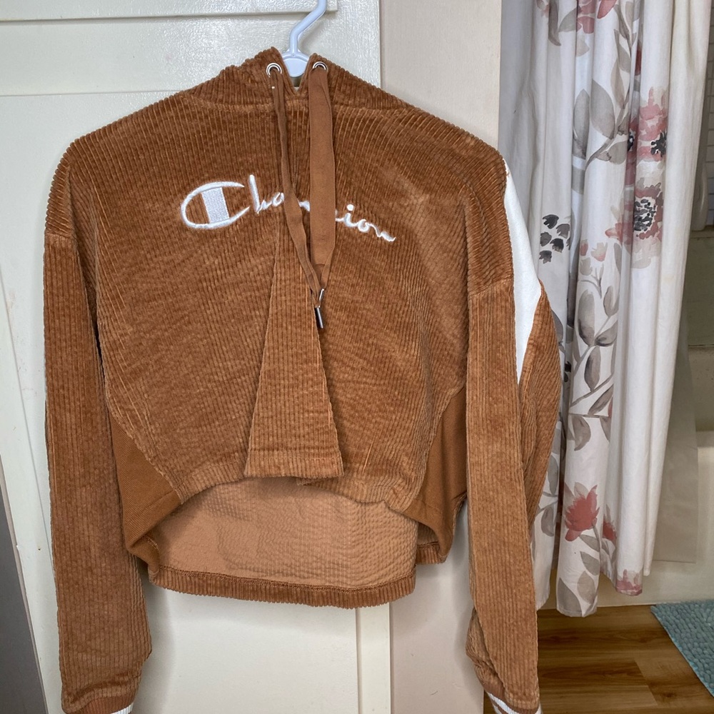 Cropped champion sweatshirt